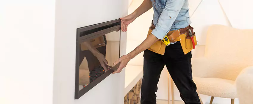 Metal Fireplace Installation in Chanhassen, Minnesota