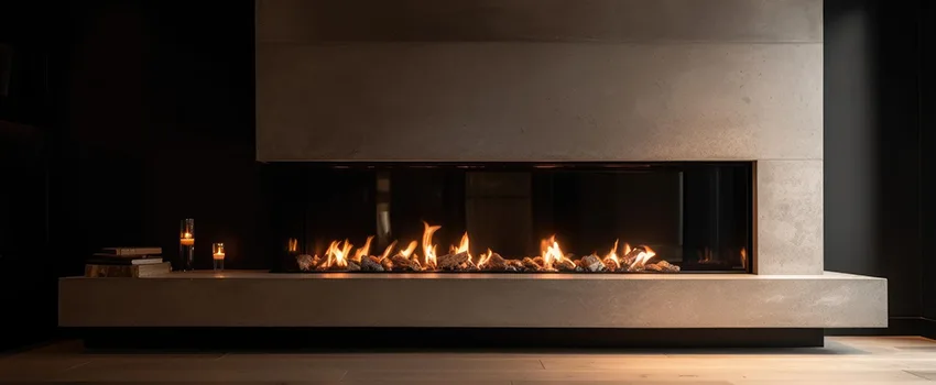 Gas Fireplace Ember Bed Design Services in Chanhassen, Minnesota