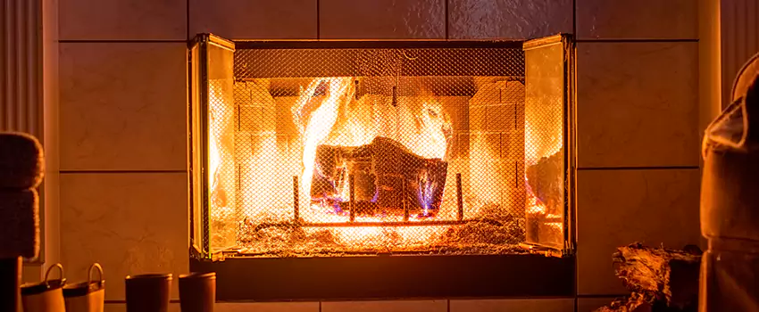 Mendota Hearth Landscape Fireplace Installation in Chanhassen, Minnesota