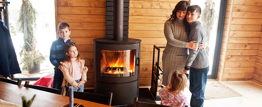 Morso Cast Iron Fireplace Insert Installation in Chanhassen, Minnesota