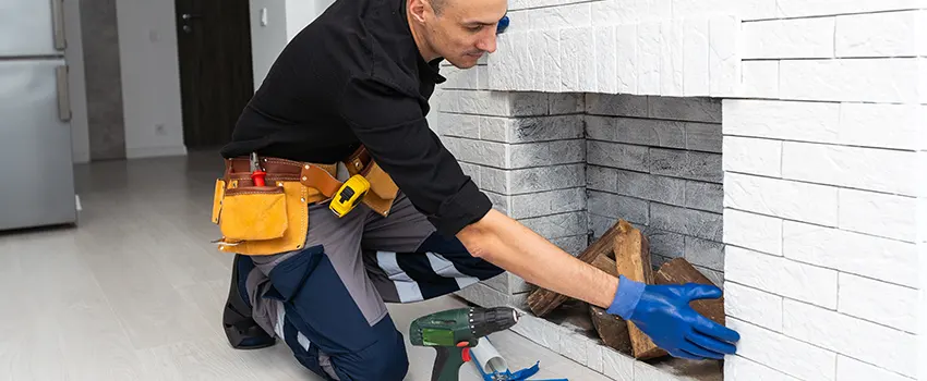 Fireplace Damaged Damper Frame Repair Services in Chanhassen, Minnesota