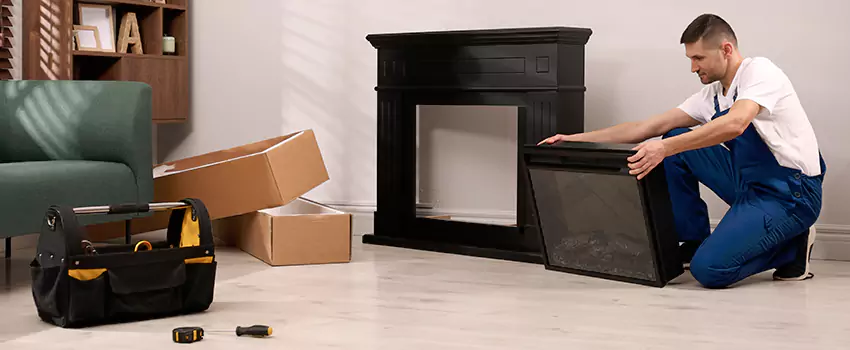 Old Rusted Metal Fireplace Repair And Replacement in Chanhassen, MN